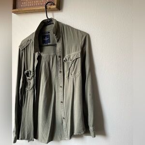 American Eagle Outfitters Boyfriend Fit Shirt